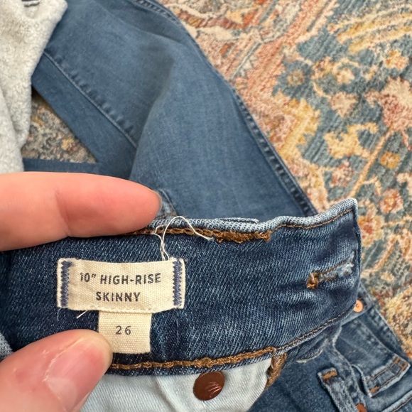 Madewell 10” high-rise skinny jeans - Picture 4 of 7